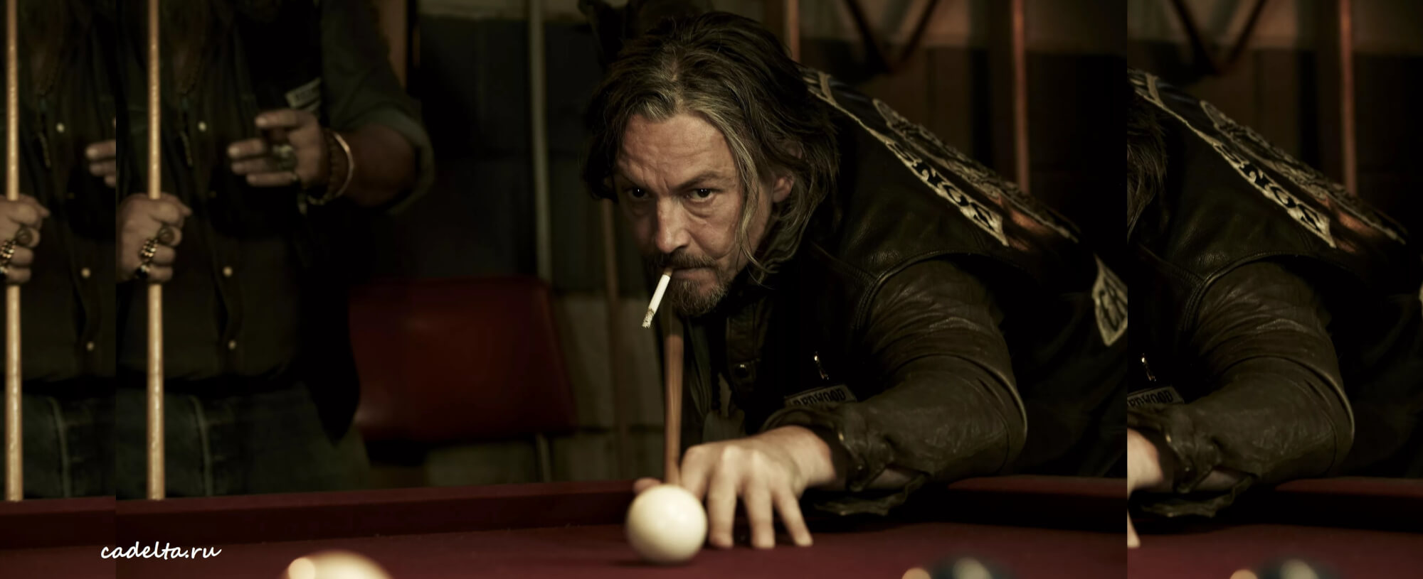 How did tommy flanagan get the scars on his face