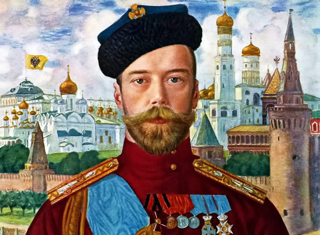 Бориса Кустодиева «Император Николай II